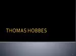 THOMAS HOBBES - slide 1