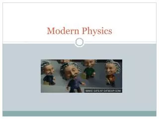 modern physics