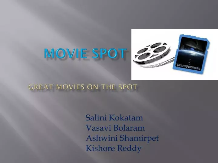 movie spot great movies on the spot