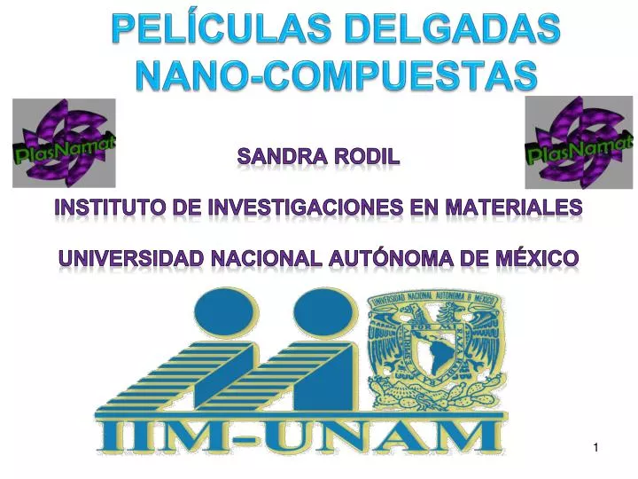 pel culas delgadas nano compuestas