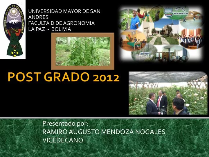 universidad mayor de san andres faculta d de agronomia la paz bolivia