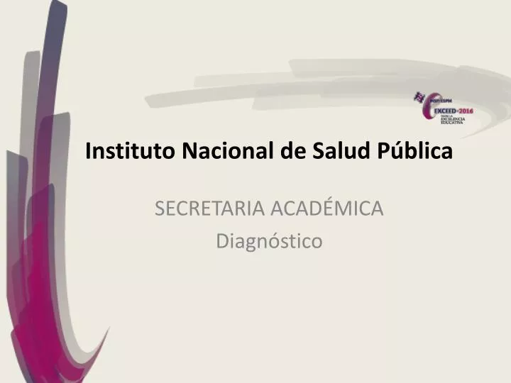 secretaria acad mica diagn stico