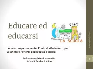 educare ed educarsi