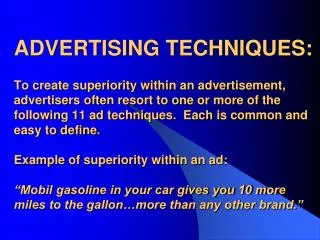 3 Basic Ad Appeals:
