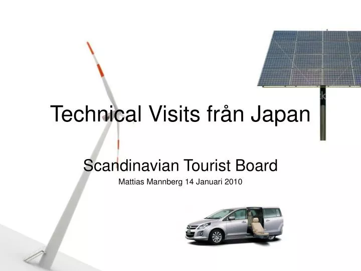 technical visits fr n japan