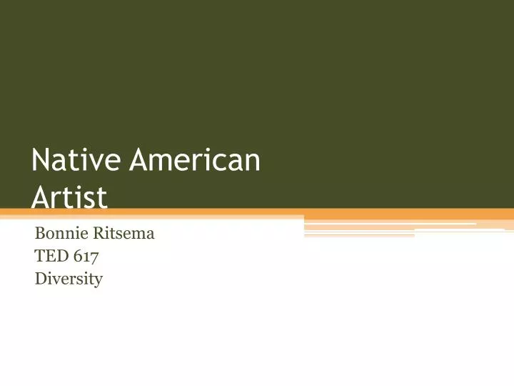 native american artist