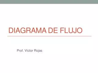 diagrama de flujo
