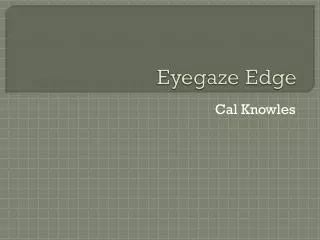 Eyegaze Edge