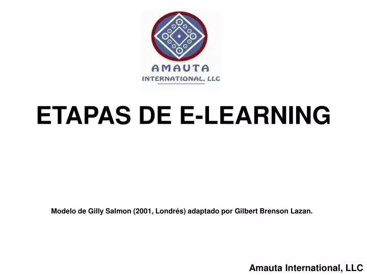 etapas de e learning