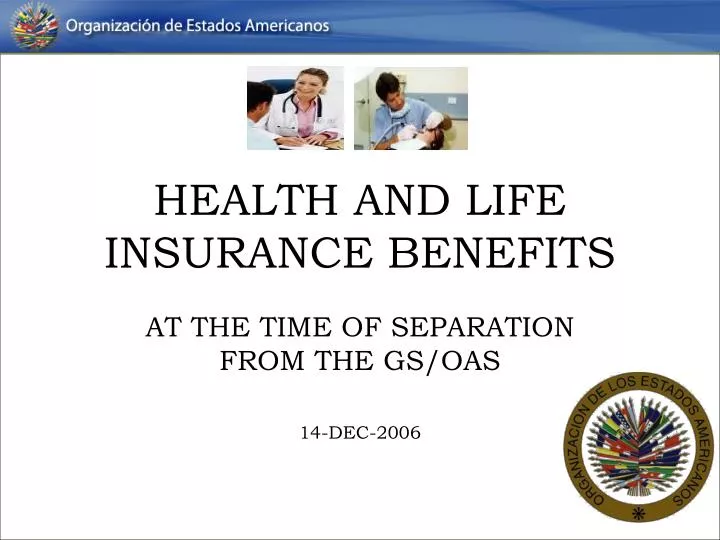 health and life insurance benefits