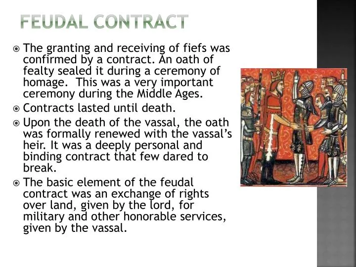 feudal contract