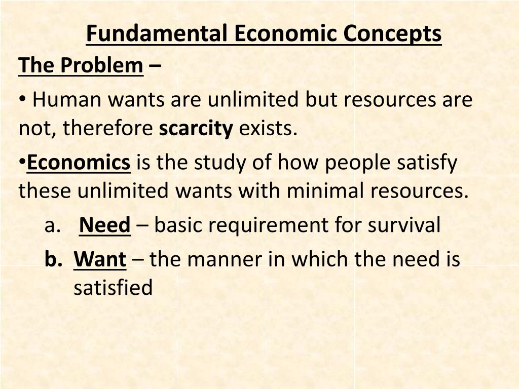 ppt - fundamental economic concepts powerpoint... PPT - Fundamental Economic Concepts PowerPoint Presentation, free ...