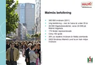 malm s befolkning
