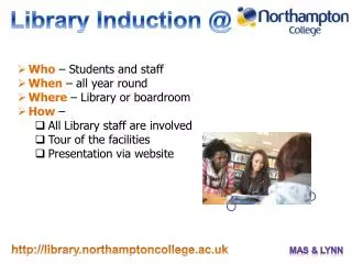 Library Induction @