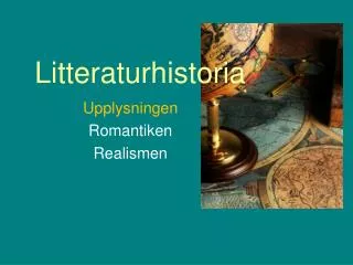 litteraturhistoria
