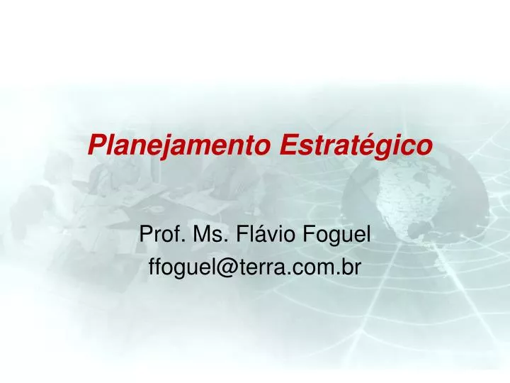 planejamento estrat gico