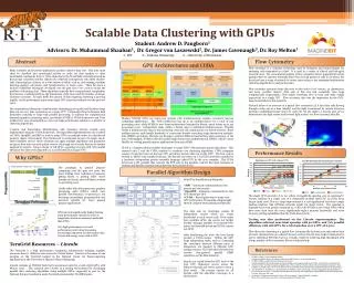 Scalable Data Clustering with GPUs