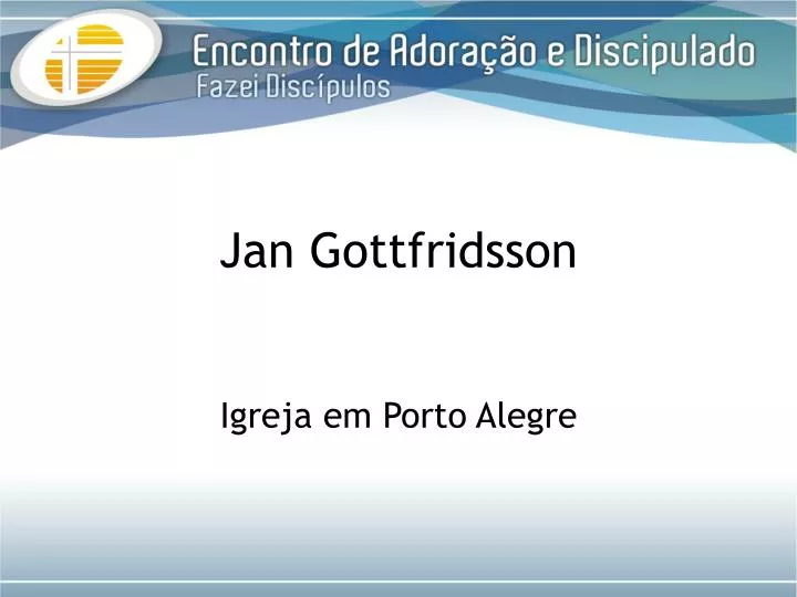 jan gottfridsson