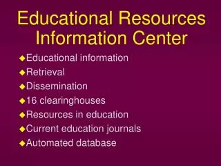 Educational Resources Information Center