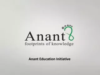 Anant Education Initiative