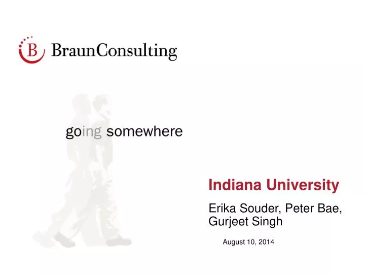 PPT Indiana University PowerPoint Presentation free download ID