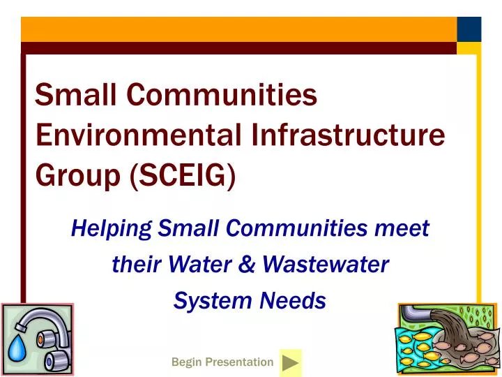 small communities environmental infrastructure group sceig