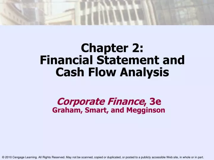 chapter 2 financial statement and cash flow analysis
