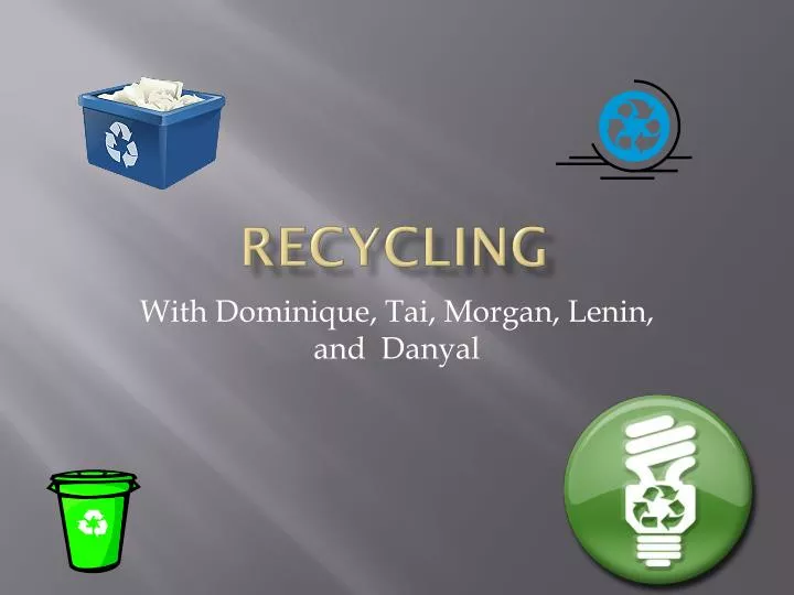 recycling