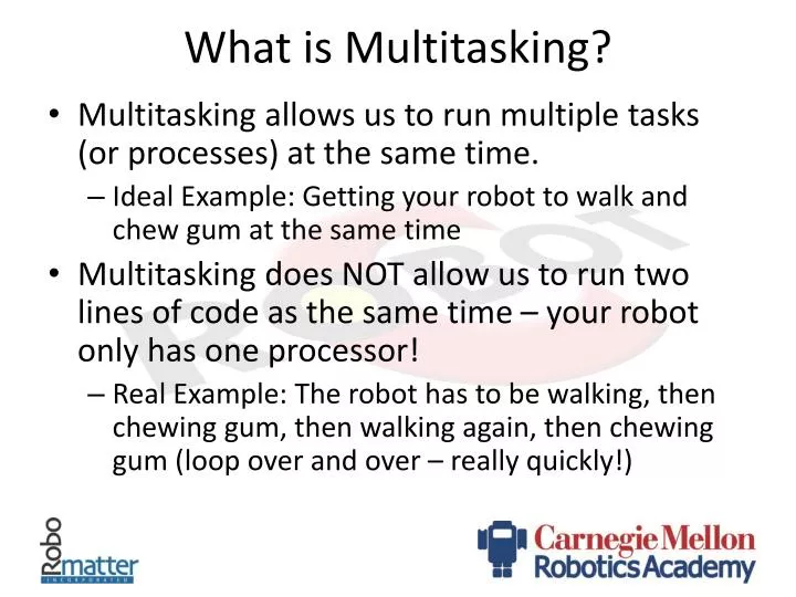 what is multitasking
