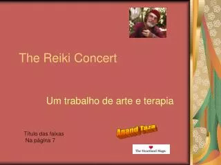 the reiki concert