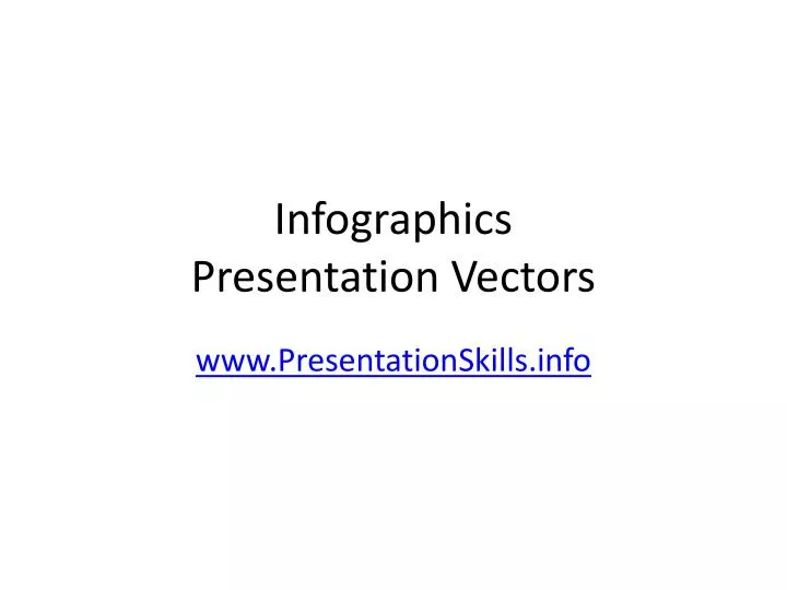 infographics presentation vectors