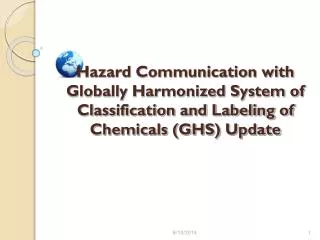 HazCom with GHS UPDATE