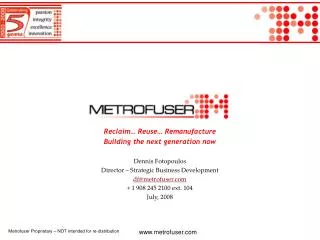 Metrofuser