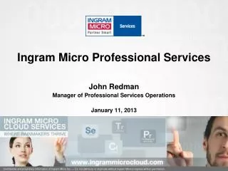 Ingram Micro Professional Services