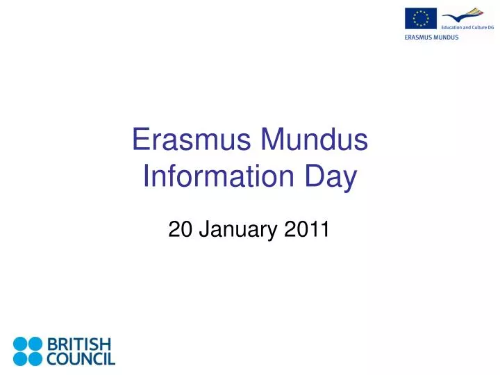 erasmus mundus information day