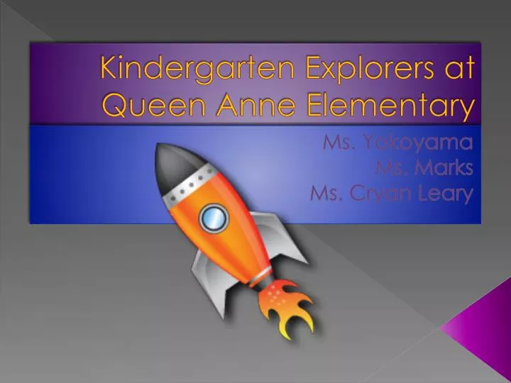 kindergarten explorers at queen anne elementary