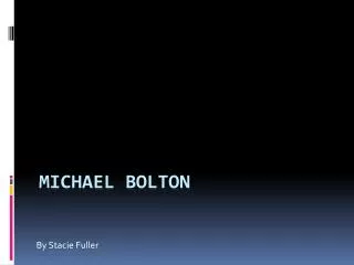 Michael Bolton