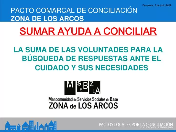 pacto comarcal de conciliaci n zona de los arcos