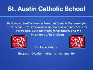 St. Austin Catholic School