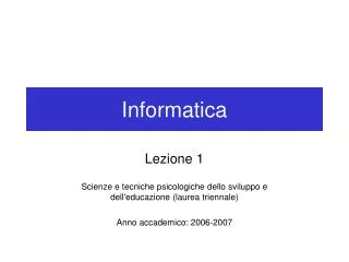 informatica
