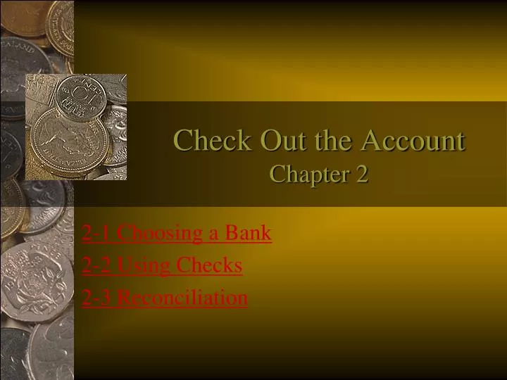 check out the account chapter 2