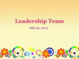 Leadership Team