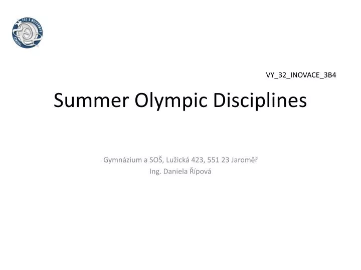 summer olympic disciplines
