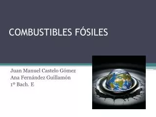 combustibles f siles
