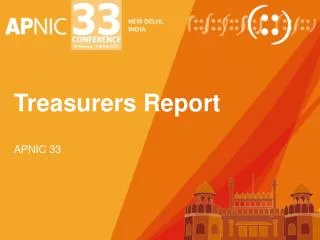 Treasurers Report