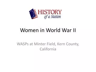 Women in World War II