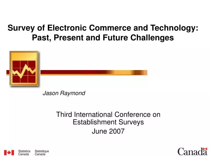 survey of electronic commerce and technology past present and future challenges