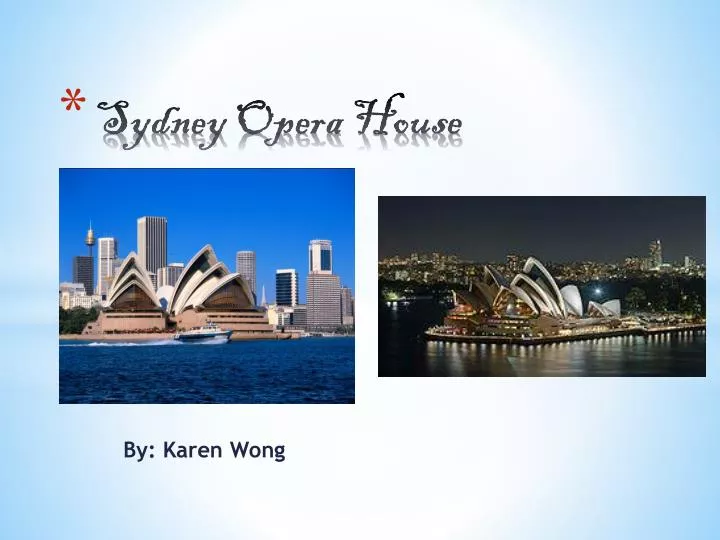 sydney opera house