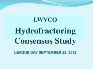 league day september 22 2012