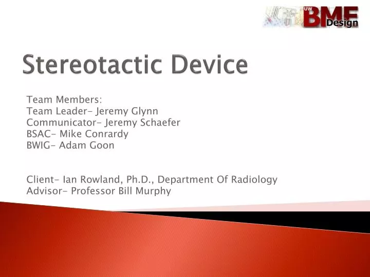 stereotactic device
